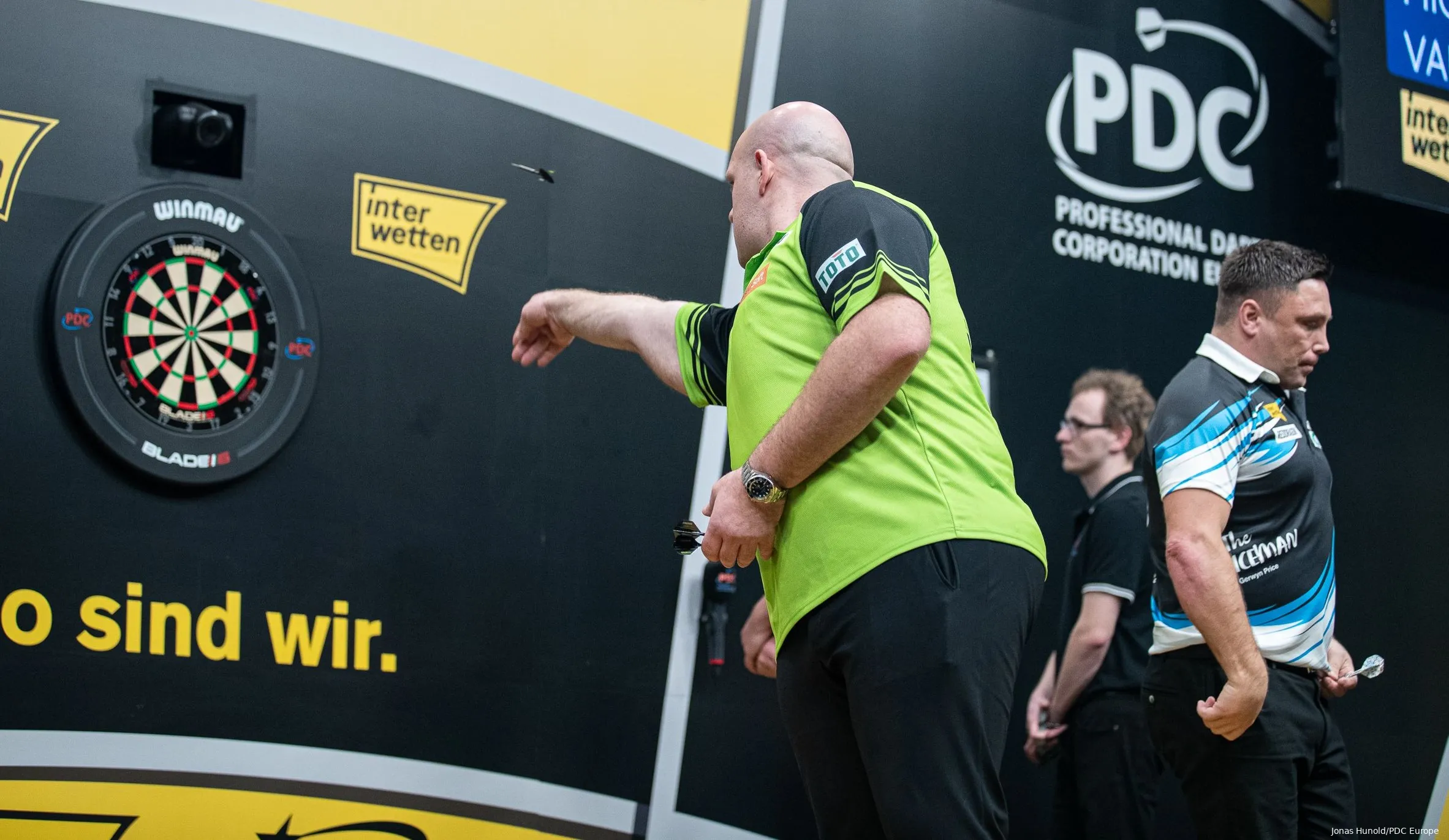 michael van gerwen gerwyn price qf edo23 stage european tour