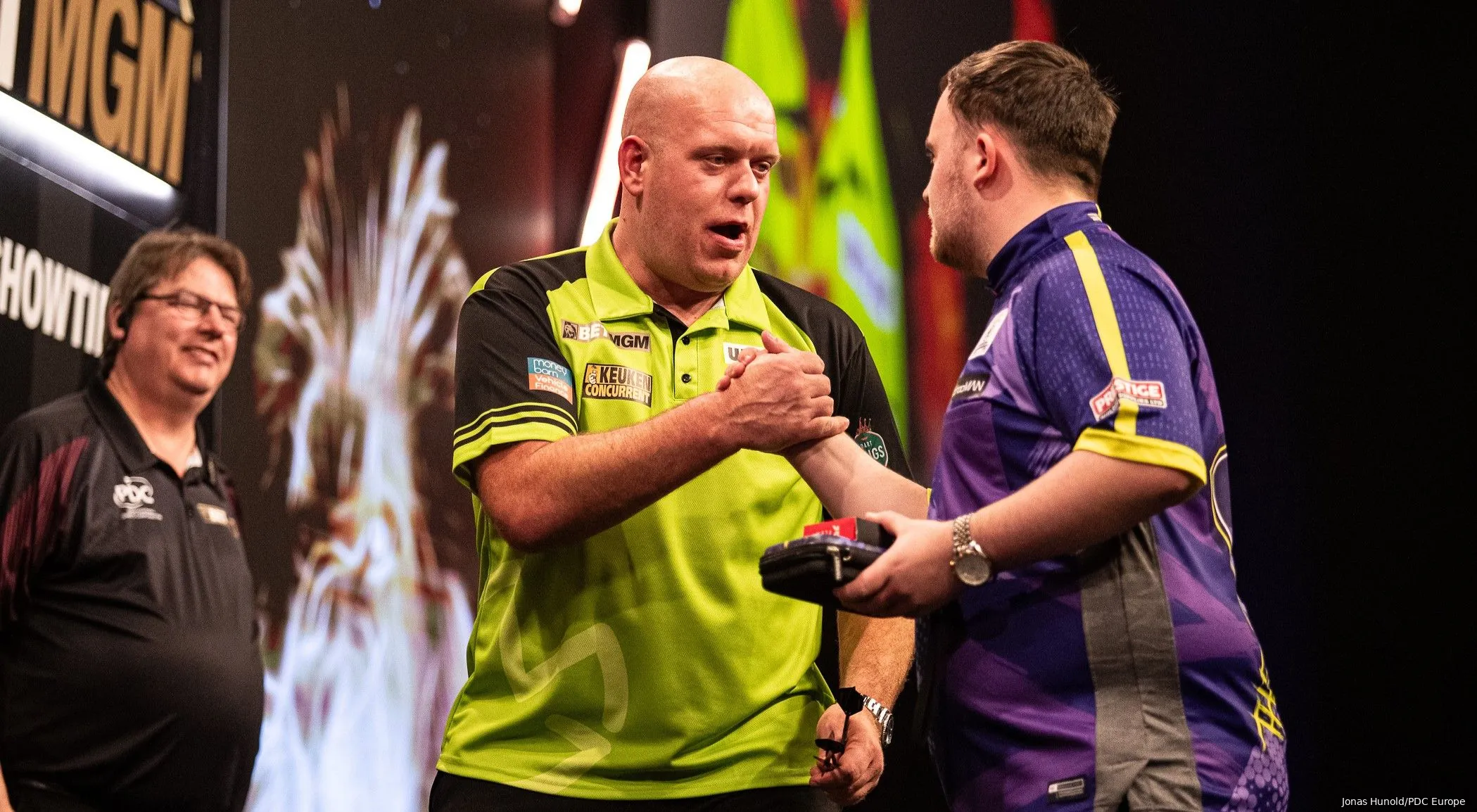 michael van gerwen luke littler