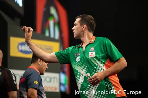 Expressed his frustration with the heat on stage after the quarter-final: Ireland captain William O'Connor