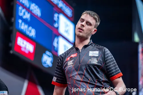 Dom Taylor looks dejected.