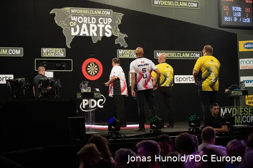 &nbsp;Schweiz gegen Schweden World Cup of Darts 2023<br>