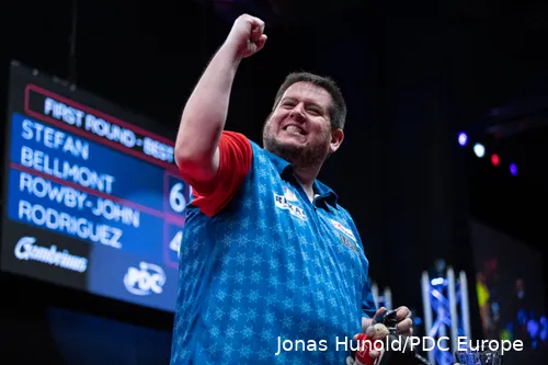 Stefan Bellmont is de eerste Zwitserse darter ooit op het WK Darts