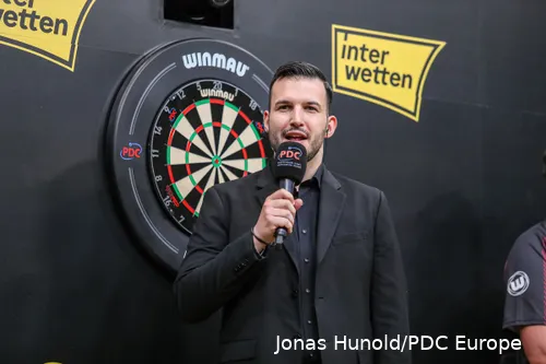 Philip Brzezinski in actie op de European Tour