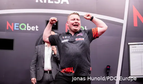 Martin Schindler wist op de International Darts Open 2024 voor het eerst in zijn carrière een Euro Tour-toernooi te winnen