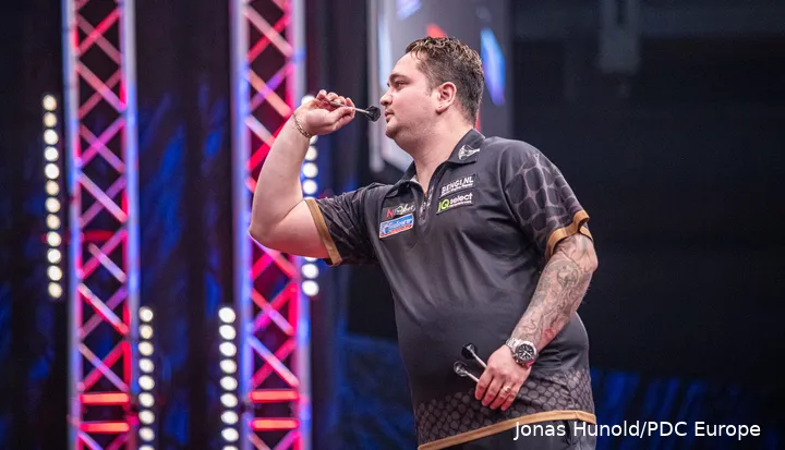 Jeffrey de Zwaan in action