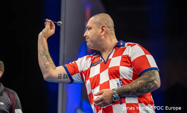Croatia surprisingly made it to the quarter-finals at the 2024 World Cup of Darts