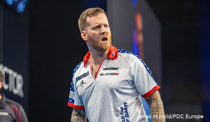 Van Dongen is back in action after a spell of absence