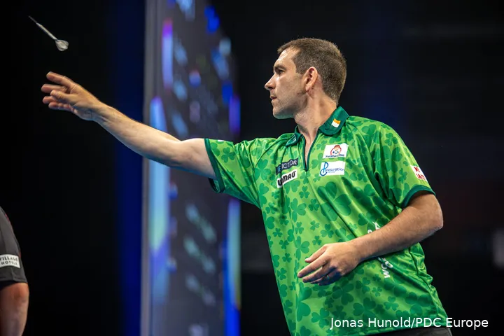 Der Ire William O'Connor ist einer der drei Spieler, die noch nie eine Ausgabe des World Cup of Darts verpasst haben