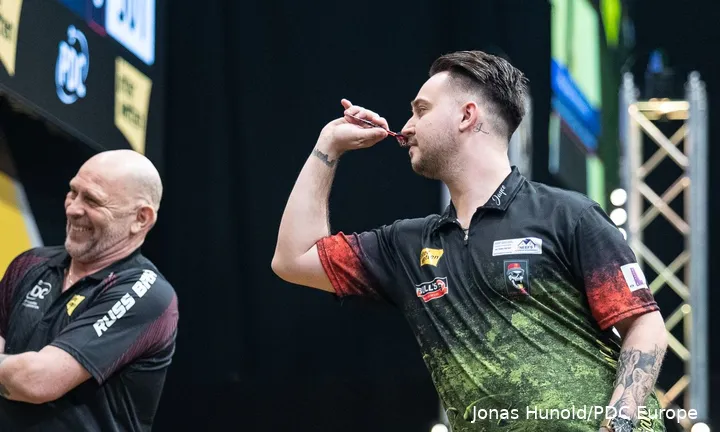 Brian Raman in actie