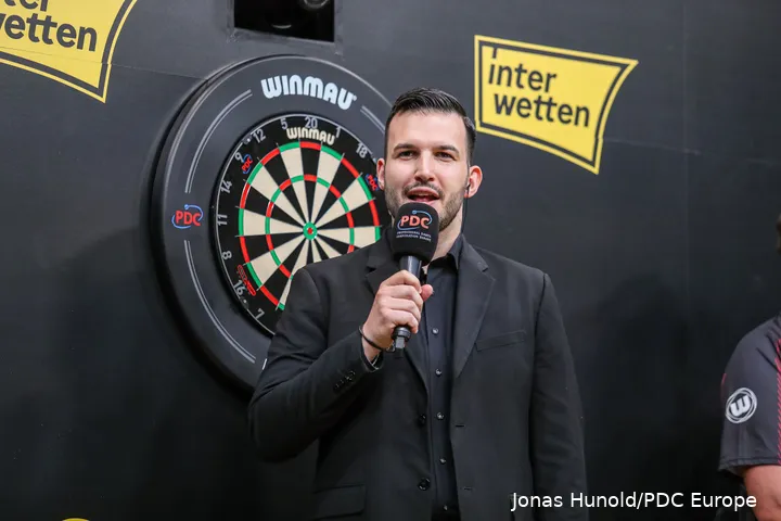 Philip Brzezinski in actie op de European Tour