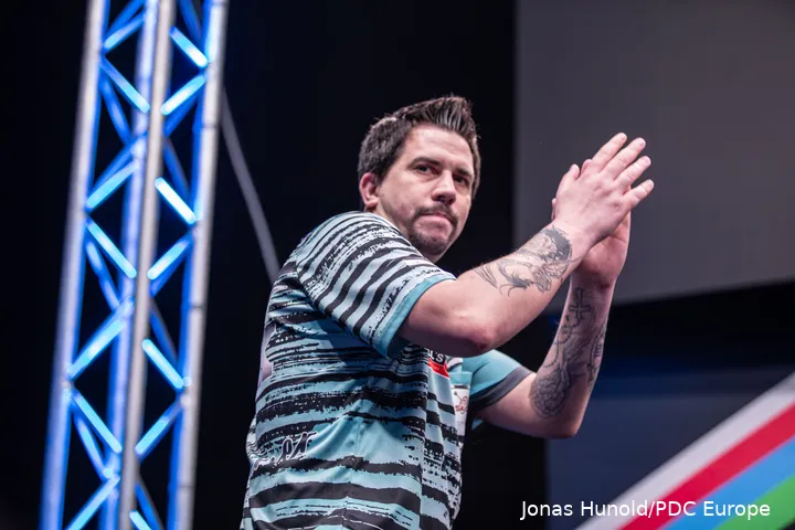 Michael Unterbuchner verzekerde zich van een plaatsje op de hoofdtabel van het German Darts Open