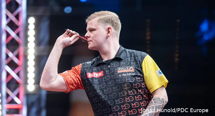 Mike De Decker won onlangs zijn eerste PDC-rankingtitel