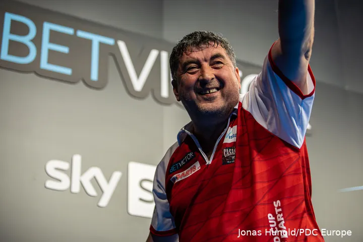Mensur Suljovic was er sinds de start van de World Cup of Darts in 2010 altijd bij