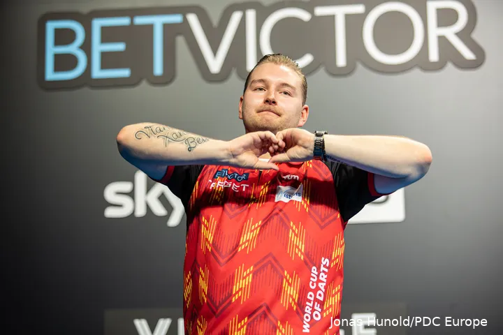 Sinds 2018 maakt Dimitri van den Bergh onderdeel uit van het Belgische team op de World Cup of Darts