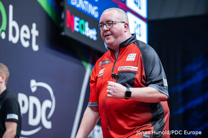Stephen Bunting was de afgelopen 12 maanden een echt succesverhaal in het darts.
