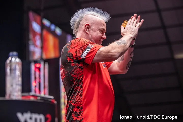 Peter Wright treft nu Daryl Gurney