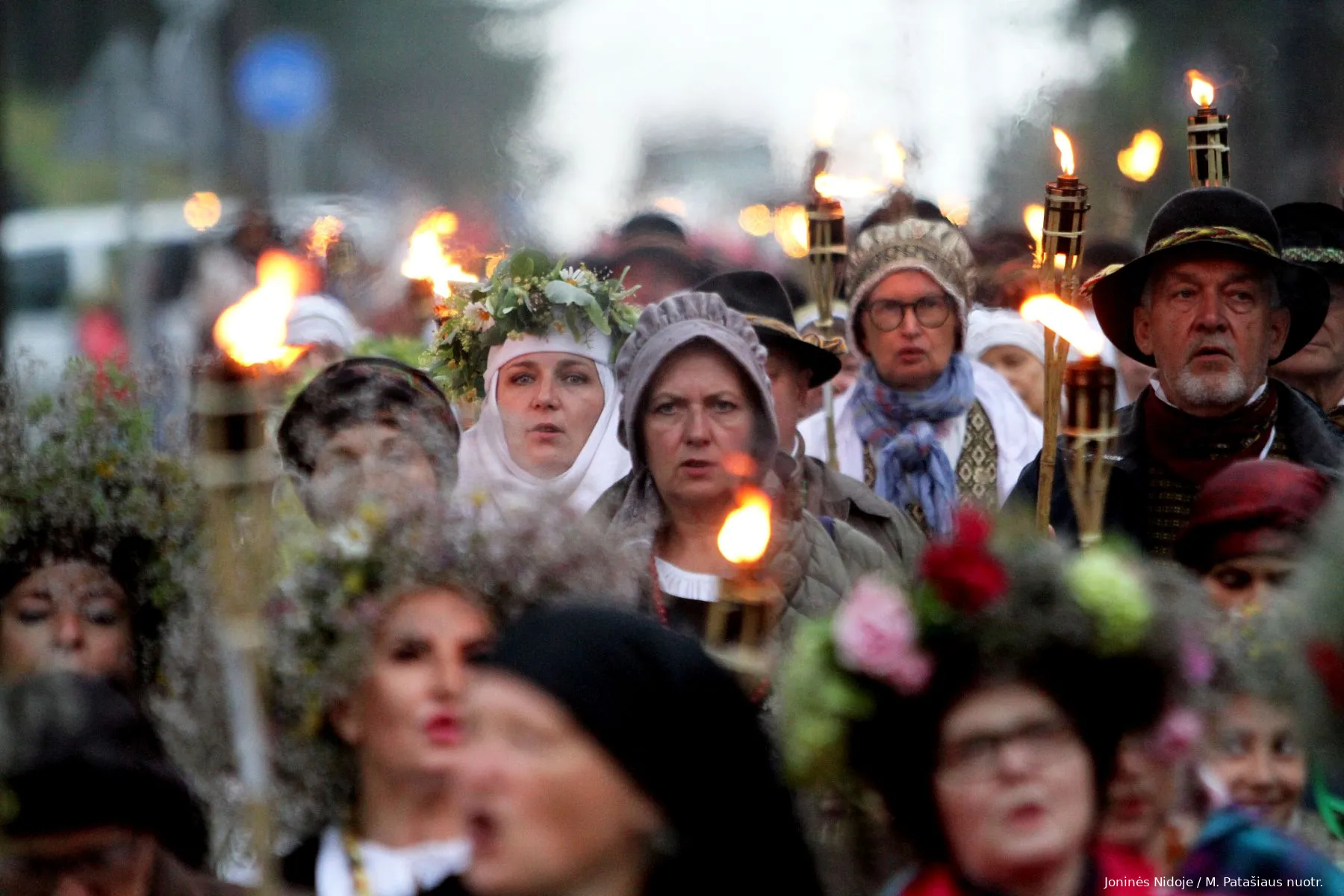 Joninės Nidoje / M. Patašiaus nuotr.