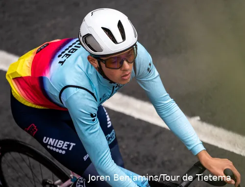 Charlie Paige is een talentvolle klimmer bij TDT-Unibet