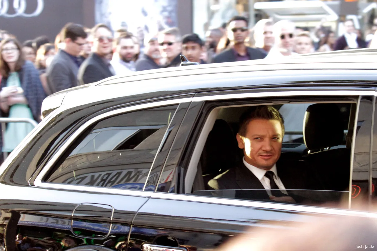 jeremy renner at avengers age of ultron premieref1703859111