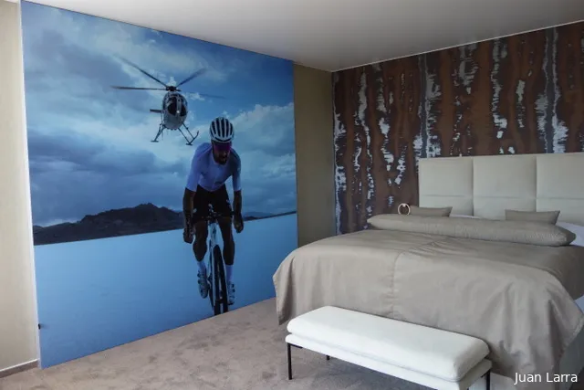 Habitación World Champion, la usada por Peter Sagan cuando visita Zilina