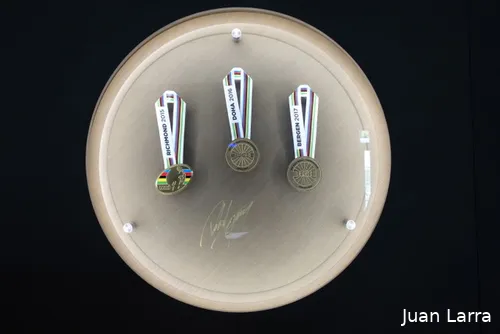 Gold medals won by Peter Sagan in the 3 World Championships he won.