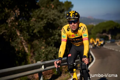 Tom Dumoulin gaat samen met Chris Harper voor een klas