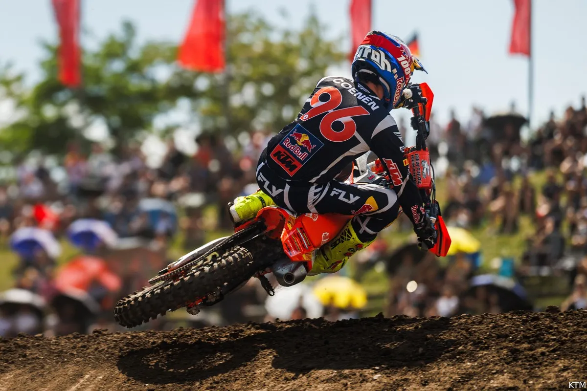 lucas coenen action ktm 450 sx f 2025