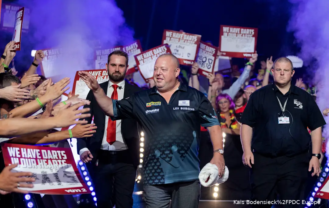 King war diese Woche bereits auf der PDC Pro Tour im Einsatz