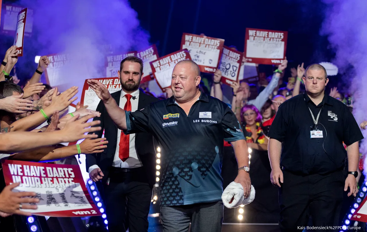 King war diese Woche bereits auf der PDC Pro Tour im Einsatz