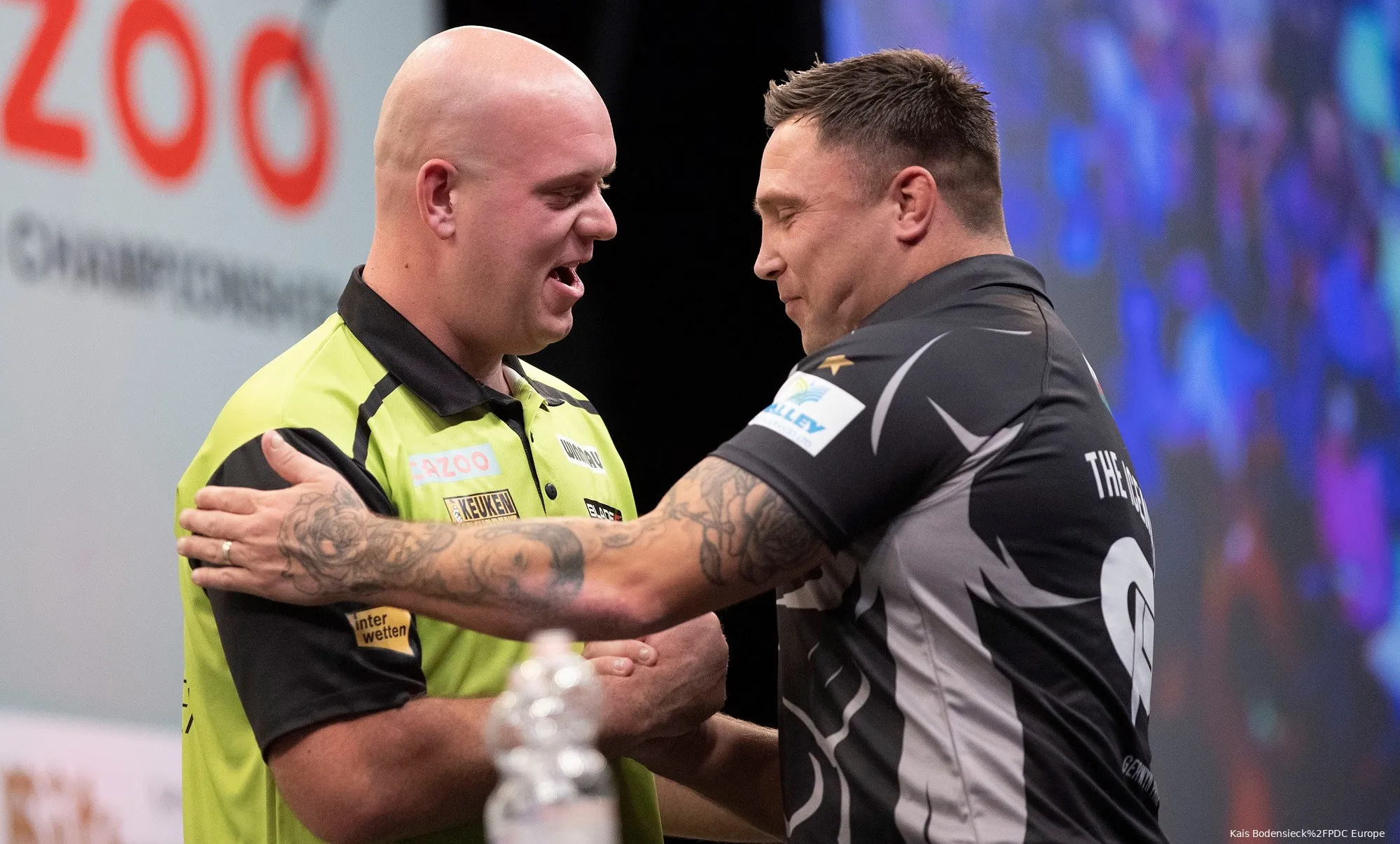 ECQF Michael Van Gerwen Gerwyn Price1