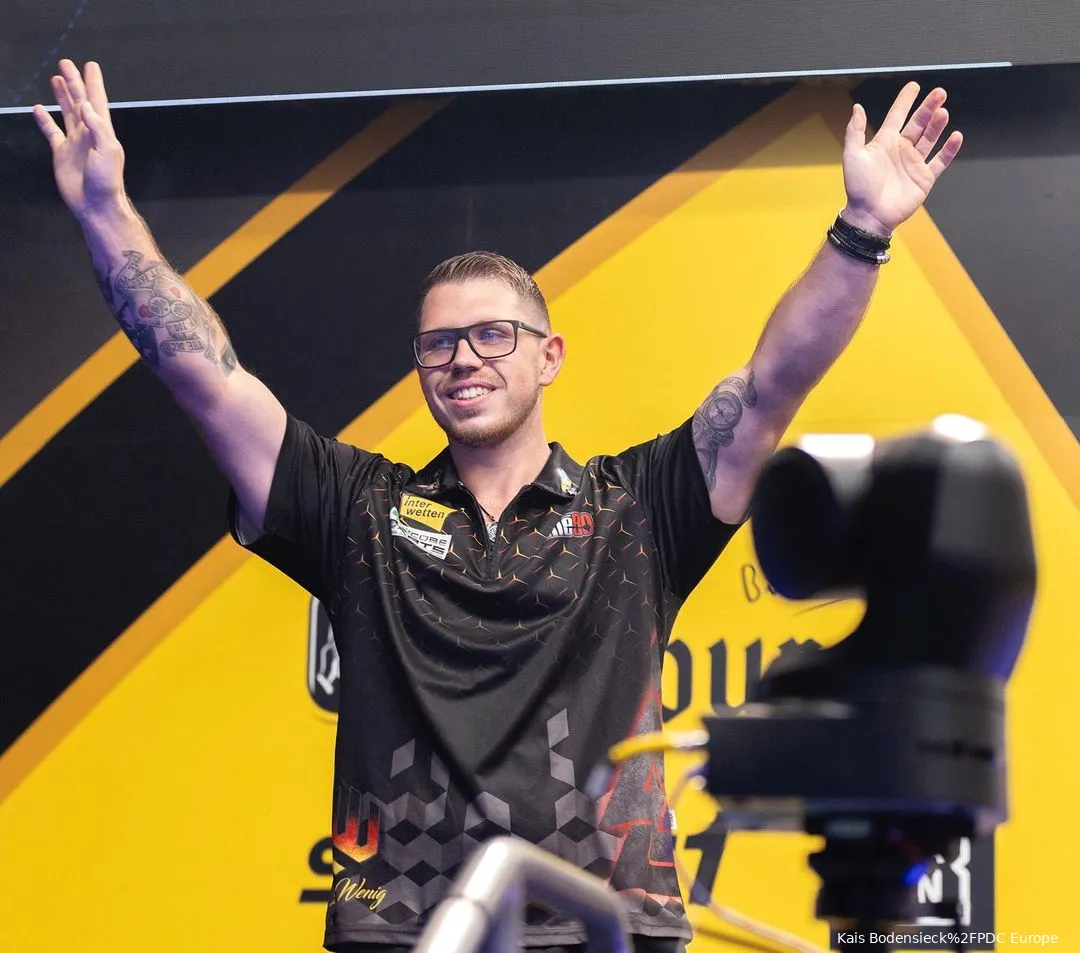 Lukas Wenig European Darts Matchplay R1