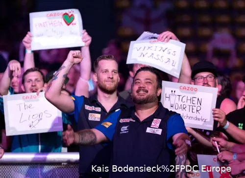 Baggish hat die USA bereits beim World Cup of Darts vertreten.