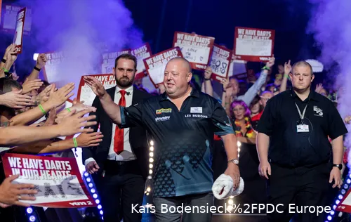 King war diese Woche bereits auf der PDC Pro Tour im Einsatz