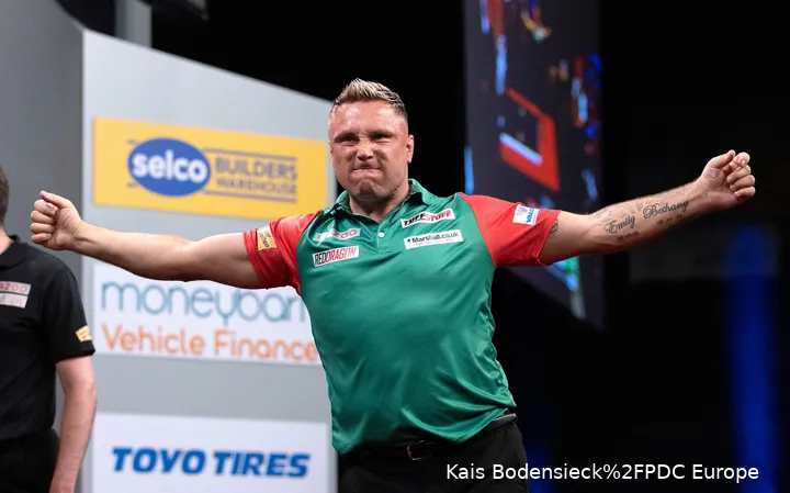 Gerwyn Price stellte seine starke Verfassung auch zum World-Cup-Auftakt unter Beweis