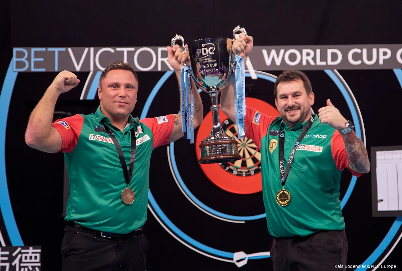 Price and Clayton have twice won the World Cup for Wales