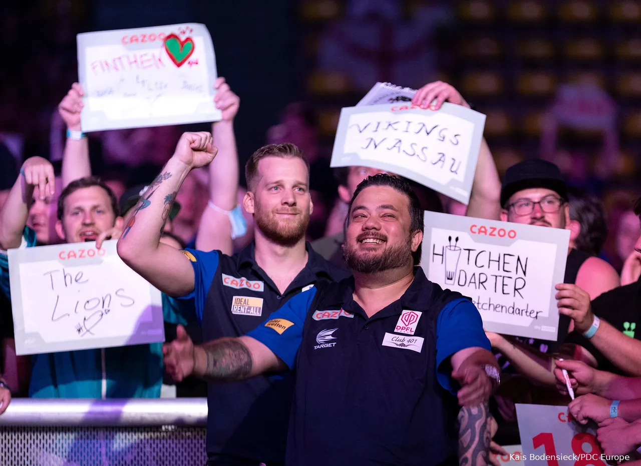 Baggish has previously represented the US at the World Cup of Darts