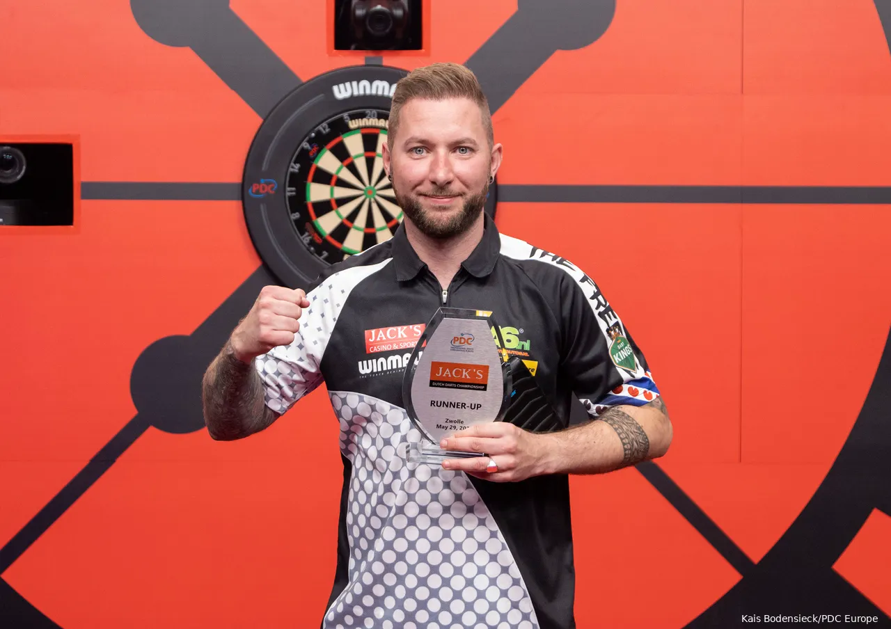 Danny Noppert war ein unterlegener Finalist bei der Dutch Darts Championship 2022, als das Turnier noch in Zwolle ausgetragen wurde.