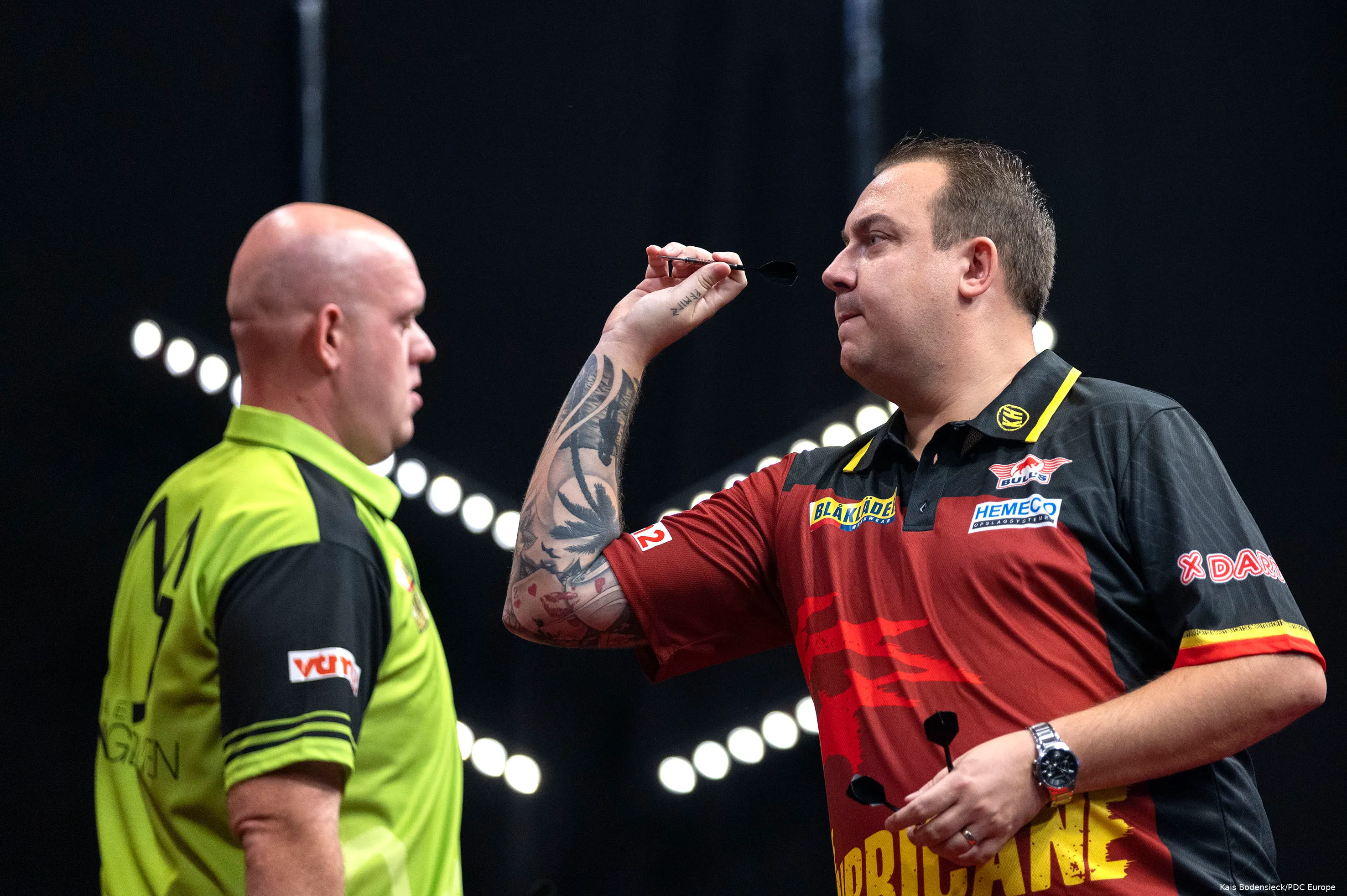 485 michael van gerwen kim huybrechts