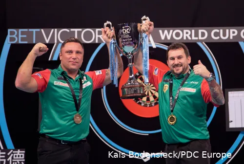 Price and Clayton have twice won the World Cup for Wales