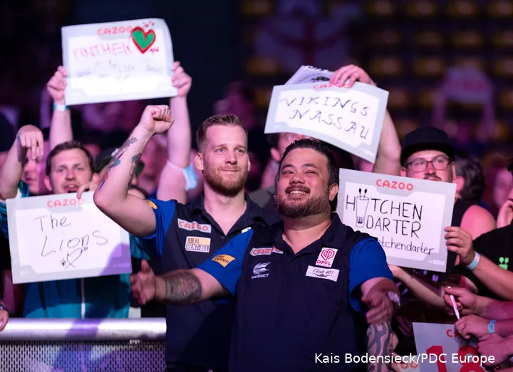 Baggish has previously represented the US at the World Cup of Darts