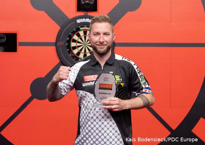 Danny Noppert war ein unterlegener Finalist bei der Dutch Darts Championship 2022, als das Turnier noch in Zwolle ausgetragen wurde.