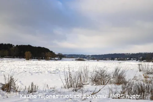 Kauno rajonas ruošiasi potvyniui / KRS nuotr.
