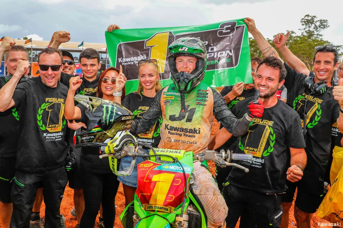 romain febvre mxgp 2025 world champion kawasaki krt