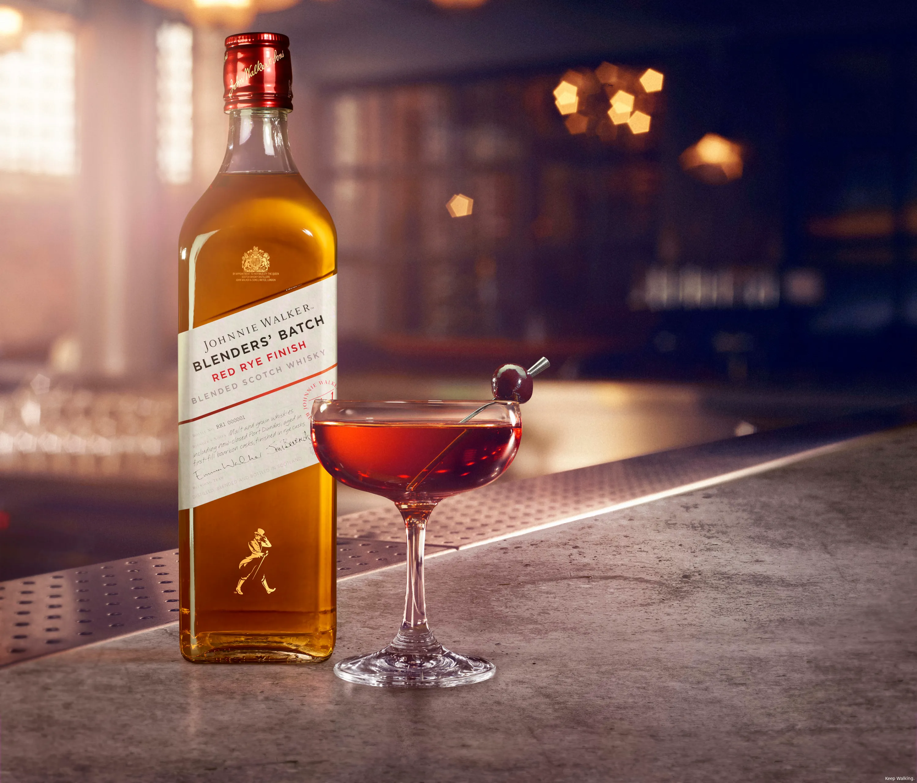 johnnie walker blenders batch 70cl coup serve simp