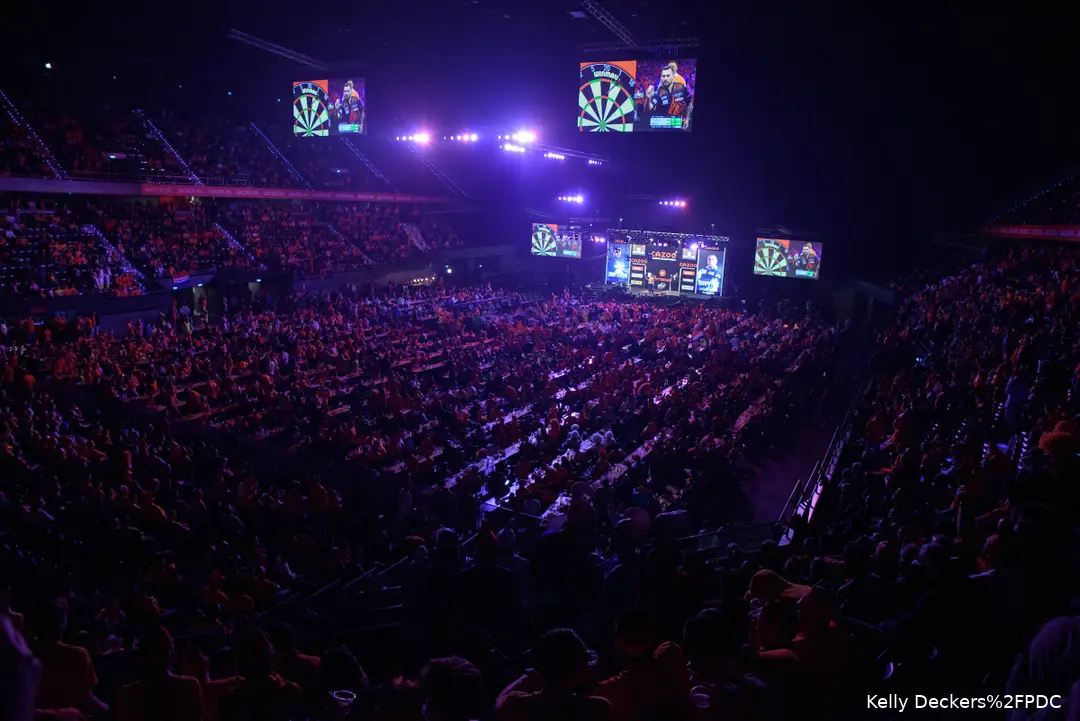 Die Premier League-Arena in Ahoy Rotterdam