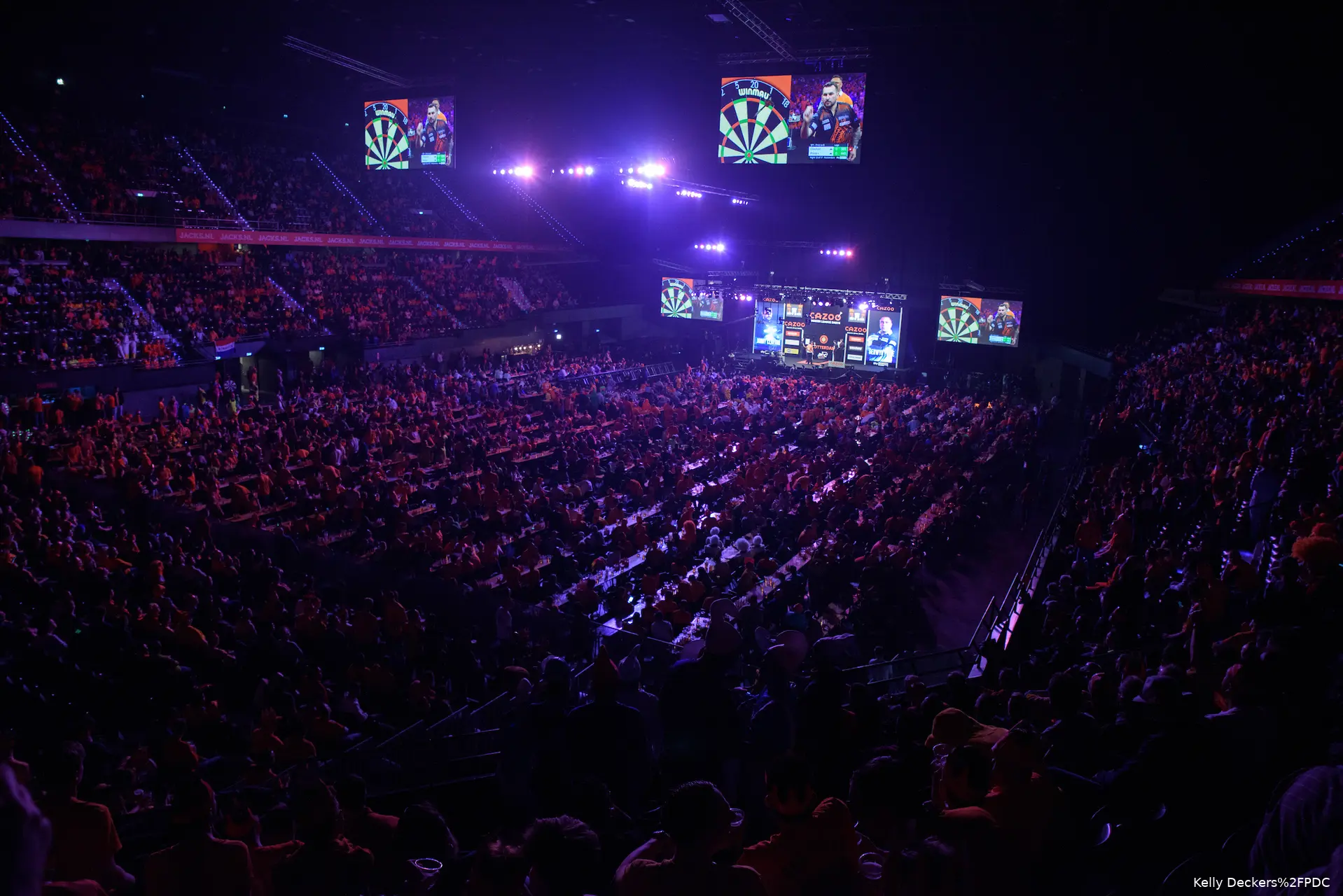 Die Premier League-Arena in Ahoy Rotterdam