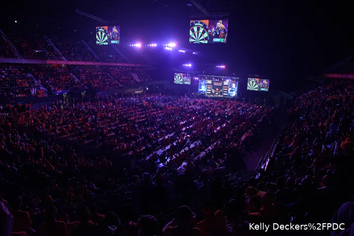 Die Premier League-Arena in Ahoy Rotterdam