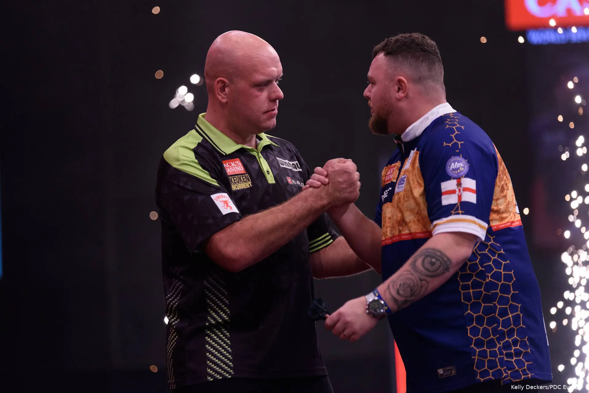Michael van Gerwen and Josh Rock&amp;van Gerwen03