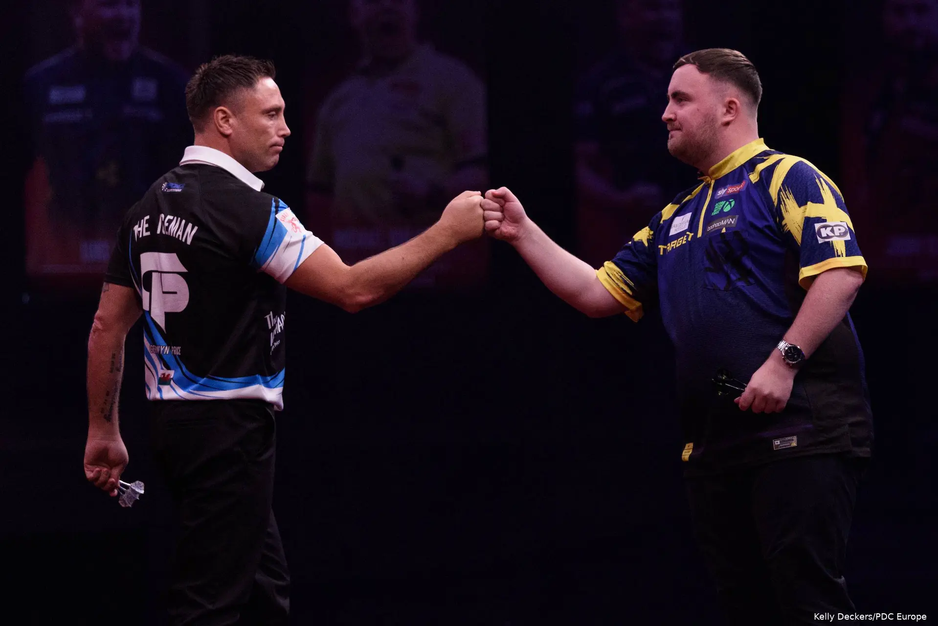 luke littler and gerwyn price