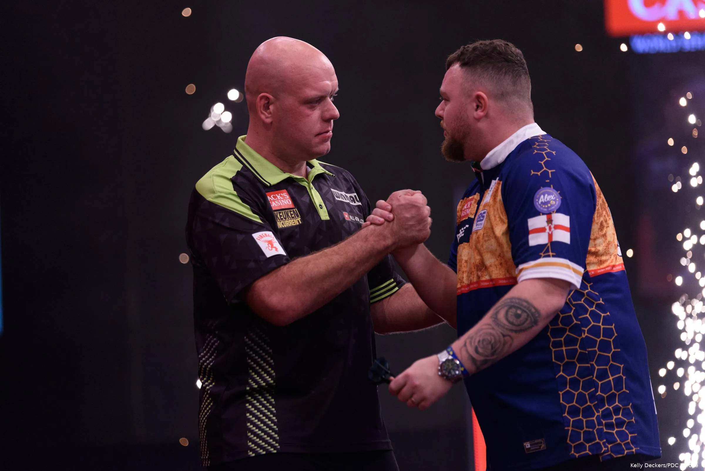 Michael van Gerwen and Josh Rock&van Gerwen03